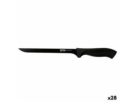 Nóż do Szynki Quttin Dark 22 cm (28 Sztuk)