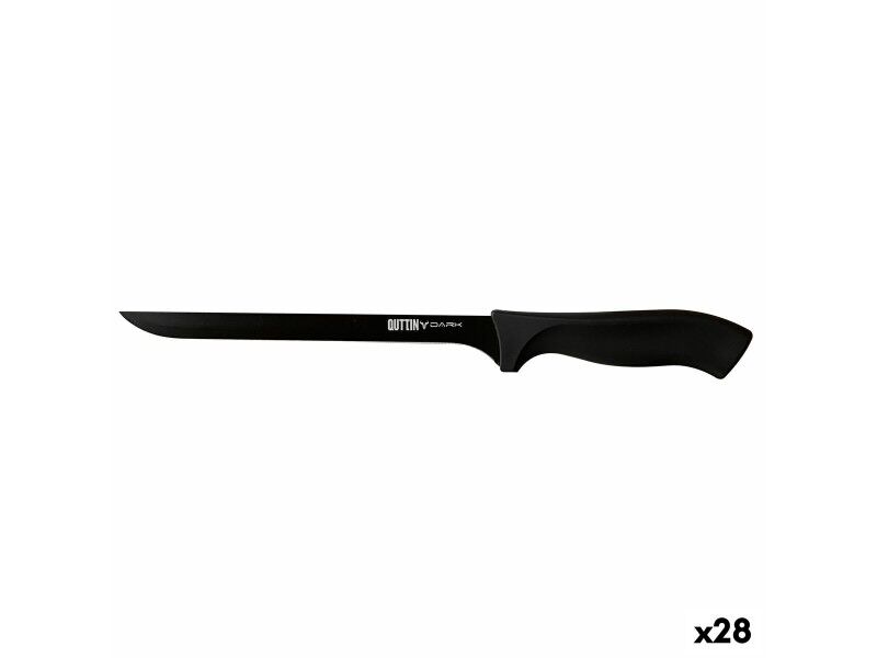 Nóż do Szynki Quttin Dark 22 cm (28 Sztuk)