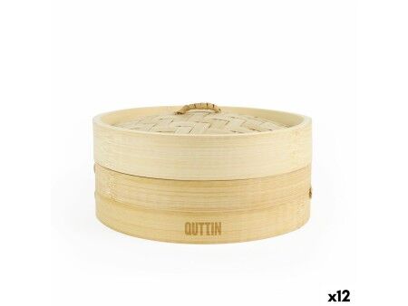 Parowar Quttin Bambus 20 x 8,5 cm (12 Sztuk)