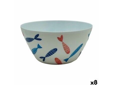 Miska do Sałatki La Mediterránea FISHER 25,5 x 13,5 cm (8 Sztuk)
