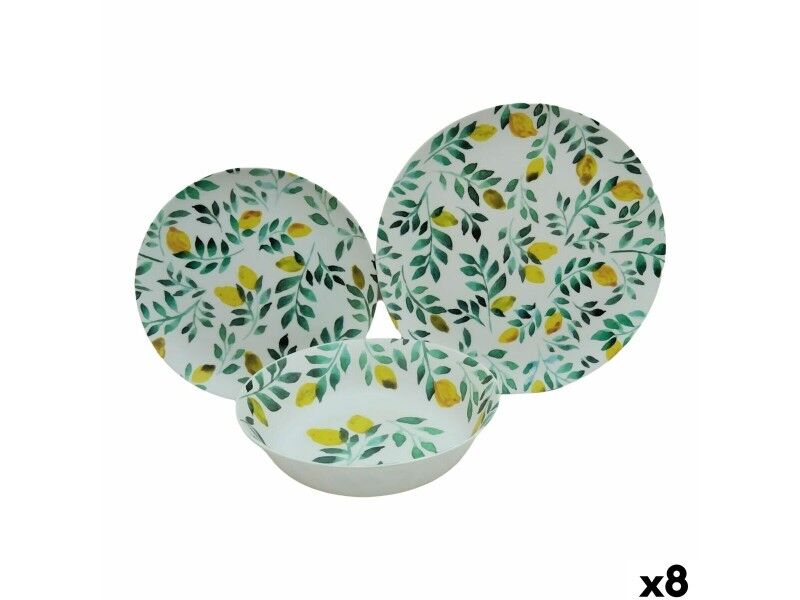 Miska do Sałatki La Mediterránea CITRUS 25,5 x 13,5 cm (8 Sztuk)
