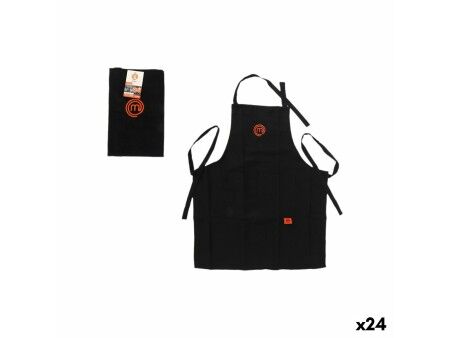 Fartuch z Kieszenią MasterChef 70 x 81 cm (24 Sztuk)