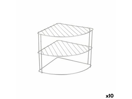 Półki narożne Confortime 22,5 x 22,5 x 21,5 cm (10 Sztuk)