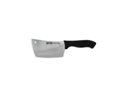 Tasak Kuchenny Quttin Kasual 14 cm Czarny Srebrzysty (24 Sztuk)