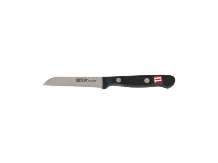 Nóż Obierak Quttin Sybarite Czarny Srebrzysty 8 cm (24 Sztuk)