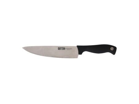 Nóż kuchenny Quttin Dynamic Czarny Srebrzysty 20 cm (16 Sztuk)