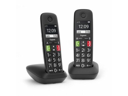 Telefon Bezprzewodowy Gigaset E290 Duo Czarny