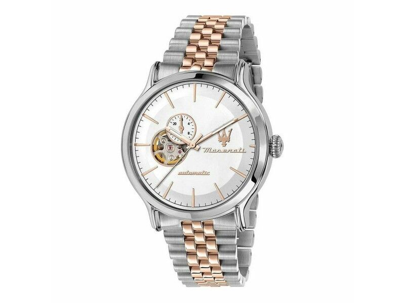 Zegarek Męski Maserati EPOCA AUTOMATIC Srebrzysty