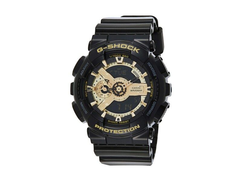 Zegarek Męski Casio G-Shock GA-110GB-1AER Czarny Złoto Szary (Ø 55 mm)