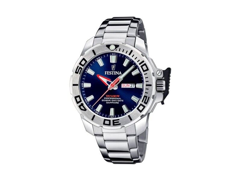 Zegarek Męski Festina F20665/1 Srebrzysty