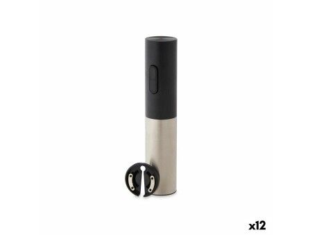 Elektryczny Korkociąg do Butelek Wina Kinvara KB1-602103 Stal Plastikowy 4,6 x 22,8 x 4,6 cm (12 Sztuk)