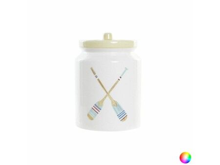 Łódź DKD Home Decor Wiosła 4 Części Dolomite 15 x 15 x 22 cm