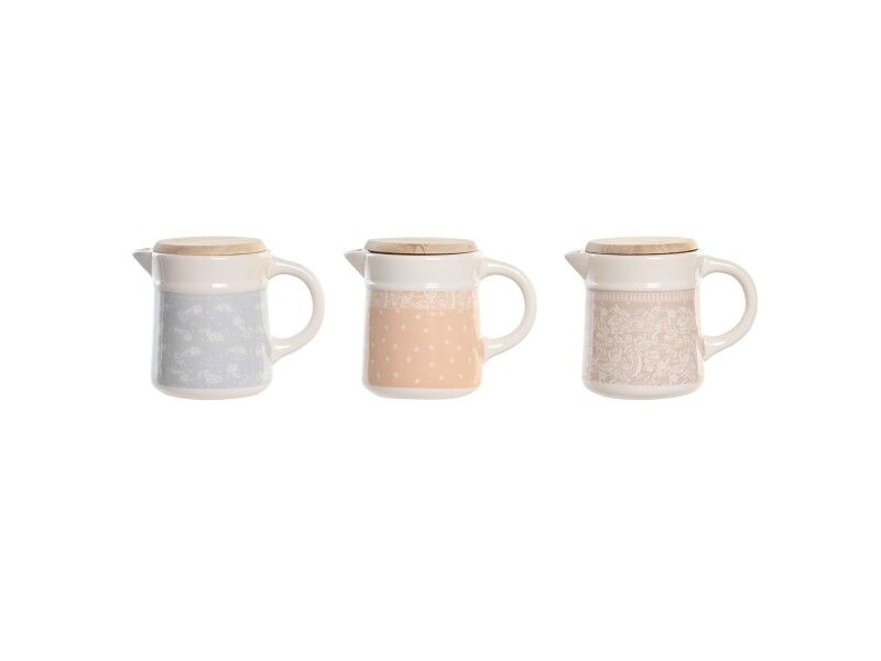 Brytfanna na mięso lub ryby DKD Home Decor 16 x 11 x 13 cm (3 Sztuk)