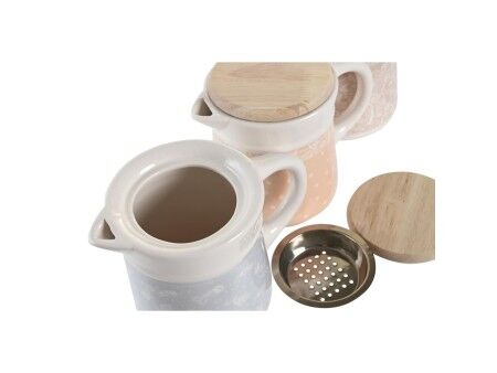 Brytfanna na mięso lub ryby DKD Home Decor 16 x 11 x 13 cm (3 Sztuk)