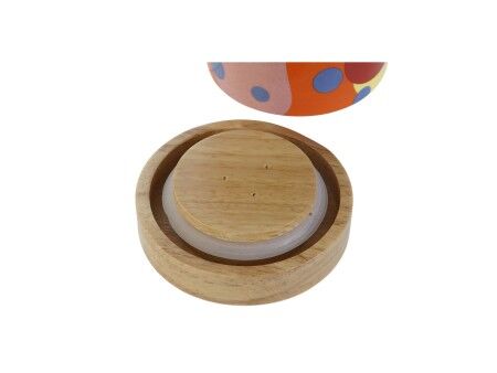 Łódź DKD Home Decor Wielokolorowy Naturalny Bambus Dolomite 1 L 10 x 10 x 16 cm (3 Sztuk)