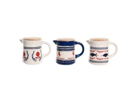 Brytfanna na mięso lub ryby DKD Home Decor 16 x 11 x 13 cm (3 Sztuk)