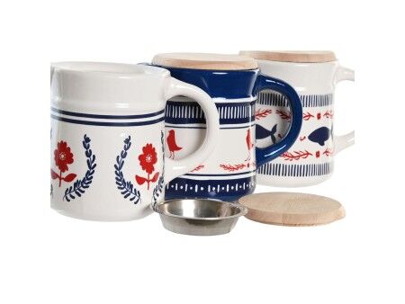 Brytfanna na mięso lub ryby DKD Home Decor 16 x 11 x 13 cm (3 Sztuk)