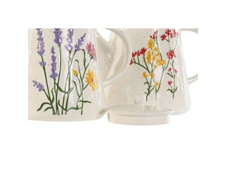 Dzbanek na herbatę Home ESPRIT Wielokolorowy Porcelana 900 ml (2 Sztuk)