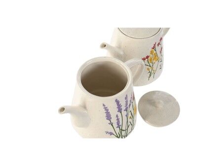 Dzbanek na herbatę Home ESPRIT Wielokolorowy Porcelana 900 ml (2 Sztuk)