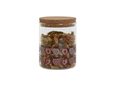Łódź Home ESPRIT Żółty Kolor Zielony Naturalny Korek Silikon Szkło borokrzemowe Shabby Chic 700 ml (4 Sztuk)