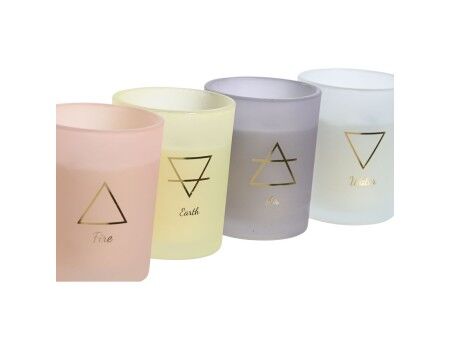 Świeczka Zapachowa Home ESPRIT Miejska 200 g (4 Sztuk)