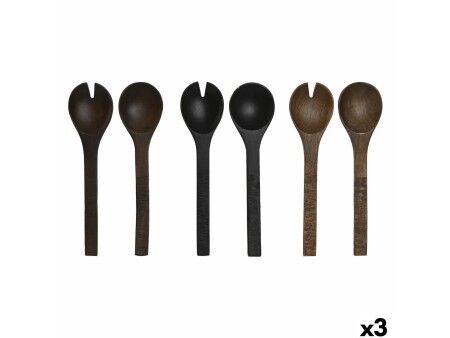 Przybory kuchenne Home ESPRIT Drewno mango 30 x 2 x 8 cm (3 Sztuk)