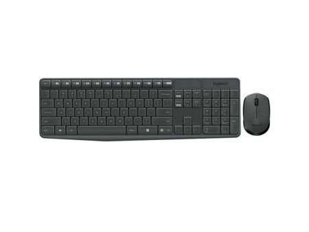 Klawiatura Bezprzewodowa i Myszka Logitech 920-007919 hiszpański Qwerty Hiszpańska QWERTY