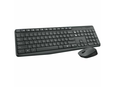 Klawiatura Bezprzewodowa i Myszka Logitech 920-007919 hiszpański Qwerty Hiszpańska QWERTY