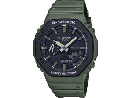 Zegarek Męski Casio G-Shock OAK LAYERED BEZEL Czarny (Ø 44,5 mm) (Ø 45 mm)