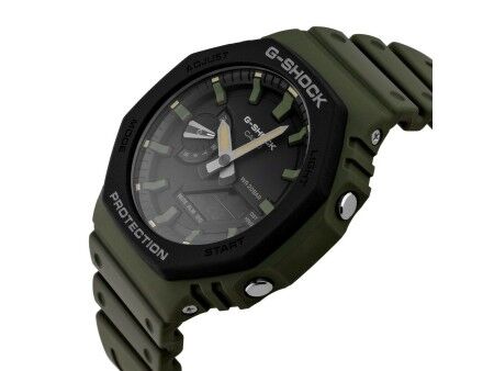 Zegarek Męski Casio G-Shock OAK LAYERED BEZEL Czarny (Ø 44,5 mm) (Ø 45 mm)