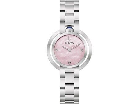 Zegarek Damski Bulova 96L338 Srebrzysty