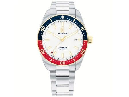 Zegarek Unisex Tommy Hilfiger TH85 Biały Srebrzysty (Ø 40 mm)