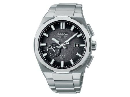 Zegarek Unisex Seiko ASTRON Mod. SOLAR GPS Srebrzysty