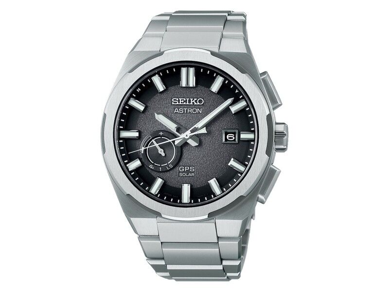 Zegarek Unisex Seiko ASTRON Mod. SOLAR GPS Srebrzysty