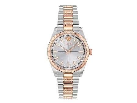 Zegarek Damski Versace VE0E00525 Srebrzysty