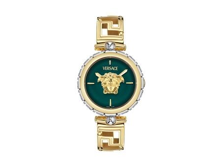 Zegarek Damski Versace VE0B00325 Złoty
