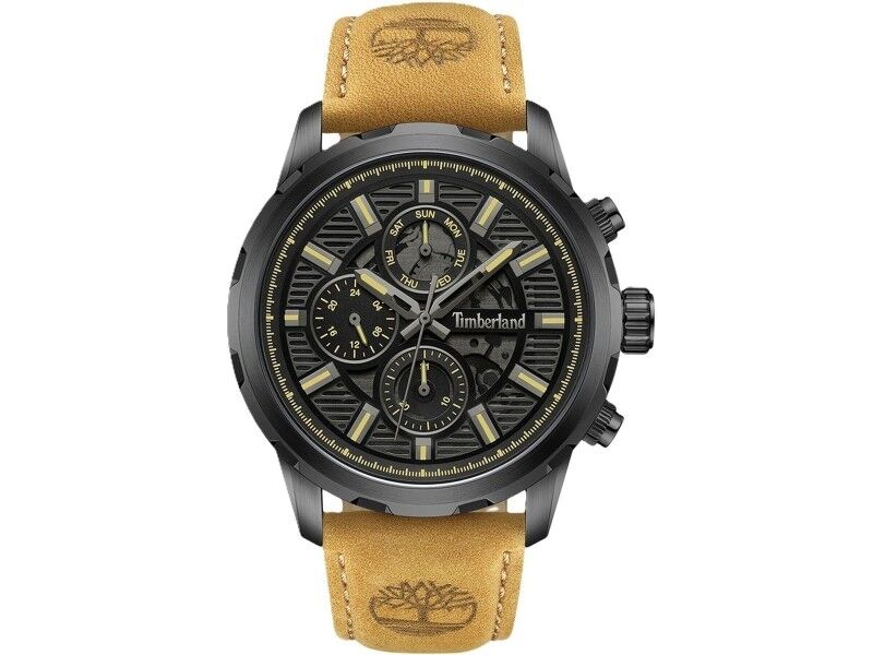 Zegarek Męski Timberland HAMPTON Brązowy Zegarek Męski Timberland HAMPTON Brązowy