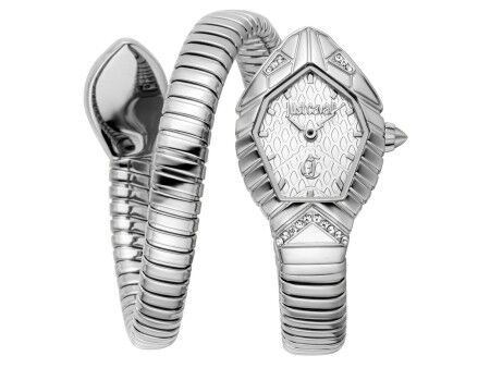 Zegarek Damski Just Cavalli SNAKE Srebrzysty (Ø 22 mm)