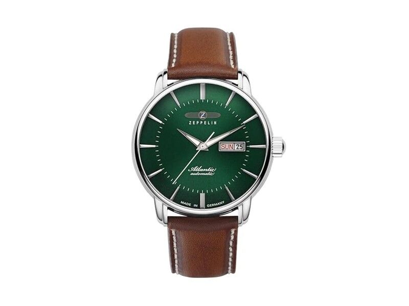 Zegarek Męski Zeppelin Mod. 8466-4 Kolor Zielony Brązowy (Ø 40 mm)