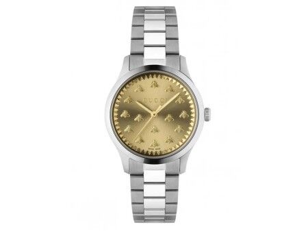 Zegarek Damski Gucci G-TIMELESS MULTIBEE Srebrzysty