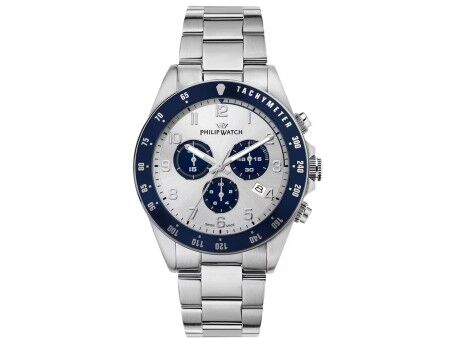 Zegarek Męski Philip Watch R8273607029 Srebrzysty