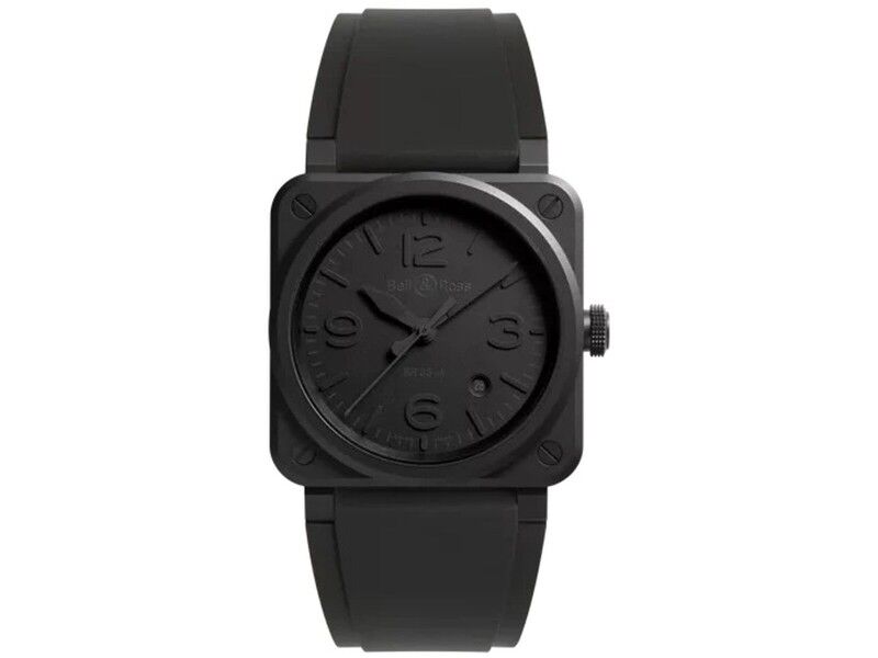Zegarek Męski Bell & Ross BR03A-PH-CE_SRB Czarny