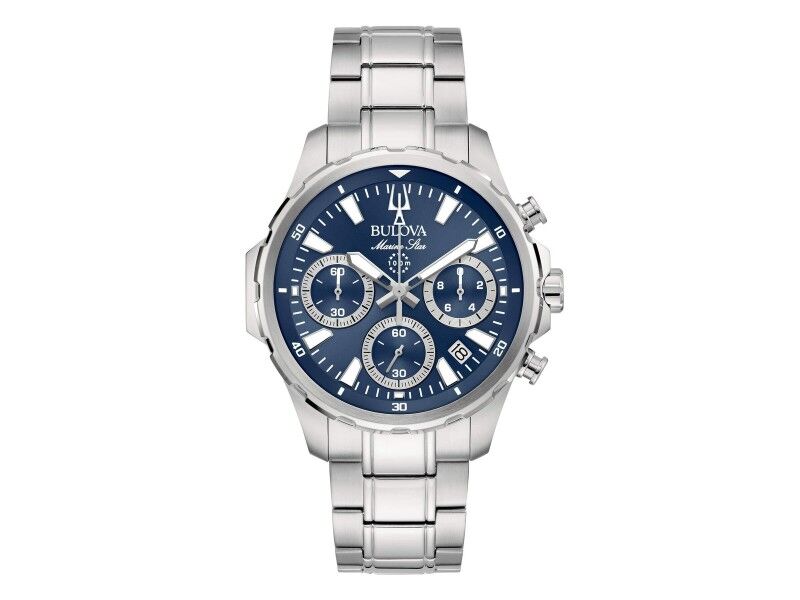 Zegarek Męski Bulova 96B466 Srebrzysty