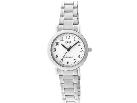 Zegarek Damski Q&Q LADY ONLY TIME Srebrzysty (Ø 30 mm)