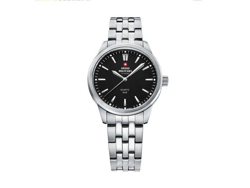 Zegarek Męski Swiss Military Chrono SMP36010.01 Srebrzysty