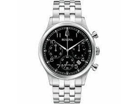 Zegarek Męski Bulova 96B357 Srebrzysty