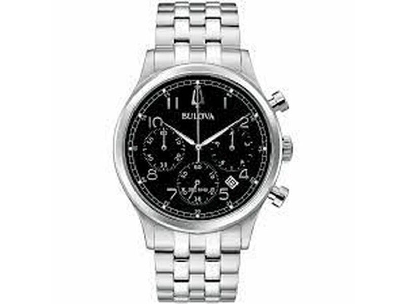 Zegarek Męski Bulova 96B357 Srebrzysty