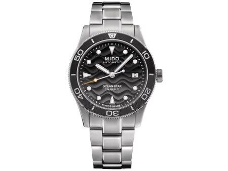 Zegarek Męski Mido OCEAN STAR 39 Srebrzysty