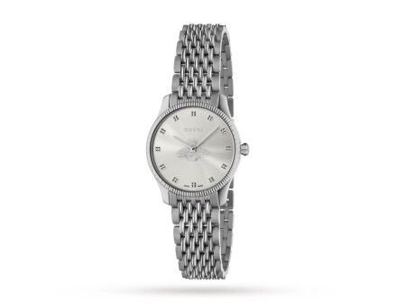 Zegarek Damski Gucci G-TIMELESS SLIM Srebrzysty (Ø 28 mm)