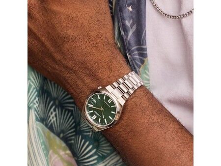 Zegarek Unisex Citizen NJ0200-50X Srebrzysty (Ø 37 mm)